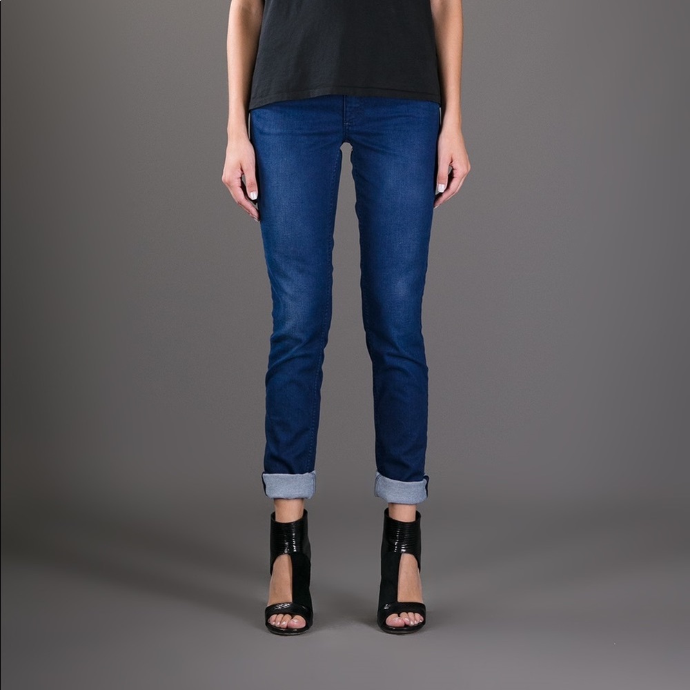 Acne studios 28 flex ocean skinny jeans